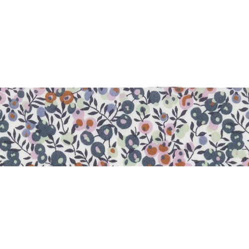 Biais en tissu Liberty - Wiltshire - Sauge x1m