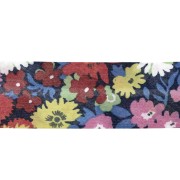 Biais en tissu Liberty - Thorpe - Fleurs de printemps x1m