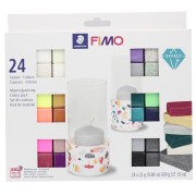 Assortiment de 24 couleurs de Pâte Fimo Effect|raw }}