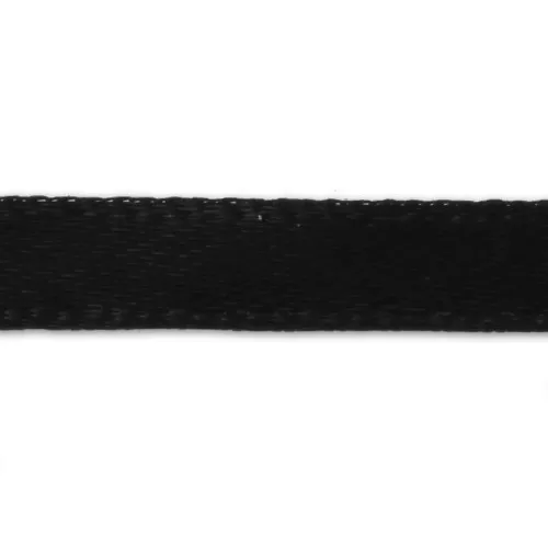 Ruban Satin 6 mm Noir x20m