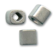 Cubes Toho 4 mm TC-04-566- Antique Silver Metallic Frosted x10g