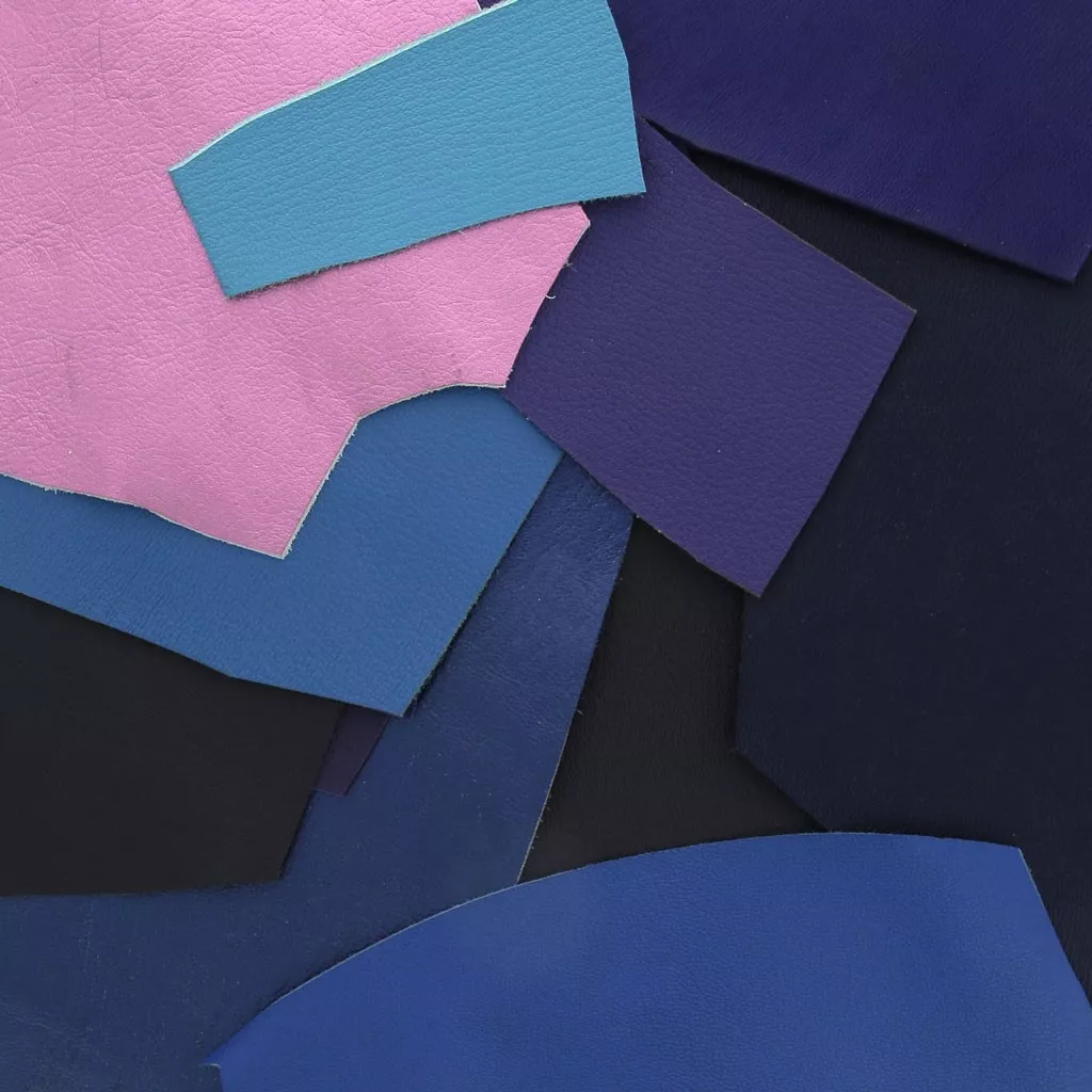 Cozylkx Chutes Similicuir PU Givré Bleu Ciel 20x120cm - Feuille Cuir Synthétique Pour Artisanat DIY