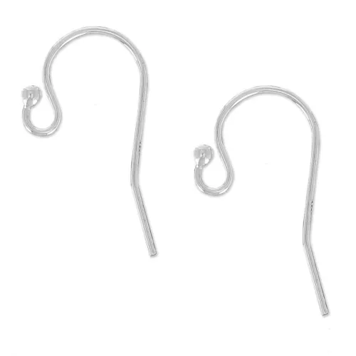 Crochets d'oreilles 11.5 mm en Argent 925 x50