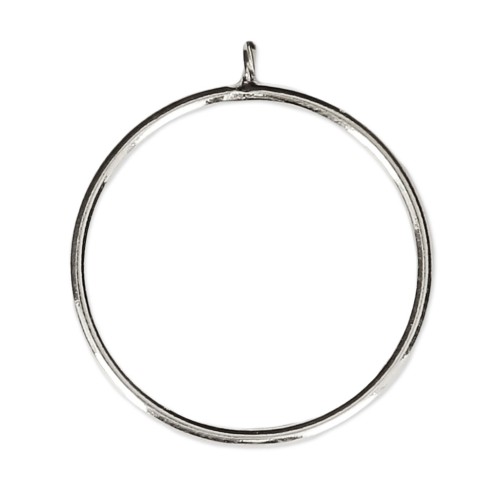 Bague pour semi-percée 6 / 8 et 10 mm en Argent 925 Taille 54 x1