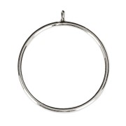 Bague pour semi-percée 6 / 8 et 10 mm en Argent 925 Taille 57 x1|raw }}