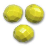 Facettes 12 mm Opaque Olive x5