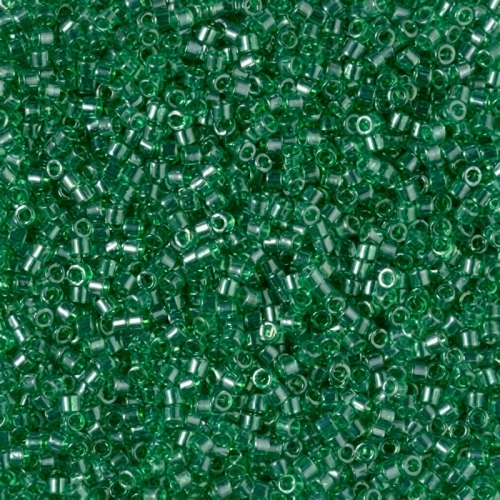 Miyuki Delica 11/0 DB1889 - Transparent Green Luster x8g
