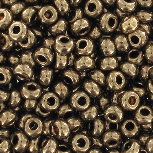 Perles rocailles Preciosa  11/0 2 mm - Gold Bronze x250g