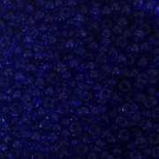 Perles rocailles Preciosa 11/0 2 mm - Dark Aquamarine x20g