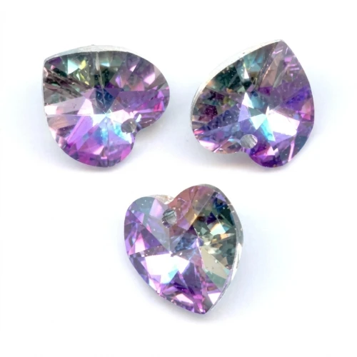 Coeurs PureCrystal 6228 10,3x10 mm Crystal Vitrail Light x6
