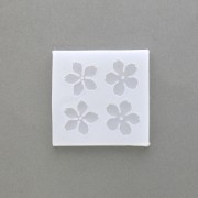 Moule silicone pour résine 63x63 mm - forme Fleur de cerisier x1|raw }}