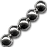 Boules 3 mm black nickel x50
