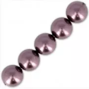 Perles nacrées PureCrystal 5810 6 mm Burgundy Pearl x10