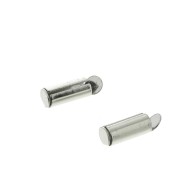 Embout pour fermoir aimanté interchangeable Hiilos 11 mm - Argenté x1|raw }}