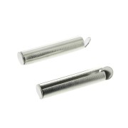 Embout pour fermoir aimanté interchangeable Hiilos 20 mm - Argenté x1