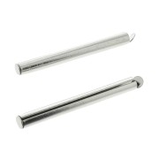 Embout pour fermoir aimanté interchangeable Hiilos 40 mm - Argenté x1