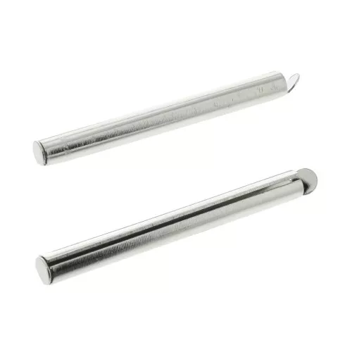 Embout pour fermoir aimanté interchangeable Hiilos 40 mm - Argenté x1