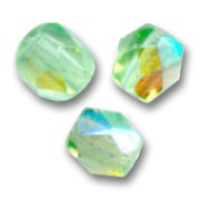 Facettes 3 mm Peridot AB x50|raw }}