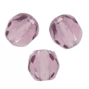 Facettes 3 mm Dark Amethyst  x50