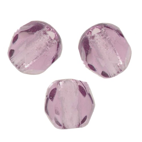 Facettes 3 mm Dark Amethyst  x50