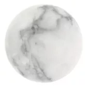 Cabochon rond 15 mm Howlite