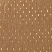 Tissu double gaze de coton Rectangle Doré - Camel x10cm