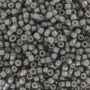 Miyuki Delica 11/0 DB1186 - Galvanized Semi Mat Graphite x8g|raw }}