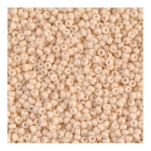 Rocaille Miyuki 15/0 2022 - Opaque Antique Beige Mat x8g