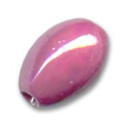Olive en céramique 18x13 mm Fuchsia irisé|raw }}