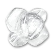 Rose 20 mm Chalk Crystal x1|raw }}