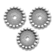 Intercalaires 15 mm argenté vieilli x4|raw }}