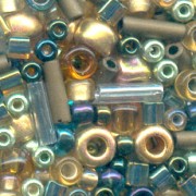 Mix de rocailles Toho TX-3220 - Raiden Gold/Green/Blue Mix x10g|raw }}