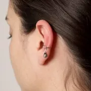 Mini breloques coquillages 8x6 mm en Acier inoxydable pour la création de bijoux DIY x10