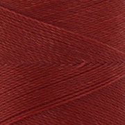 Bobine de fil ciré Linhasita pour micro macramé 0.5 mm - Rouge Cadmium (677) x335m