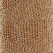 Bobine de fil ciré Linhasita pour micro macramé 0.5 mm - Marron Terre (666) x335m