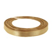 Ruban Satin 10 mm Ocre x 20 m|raw }}