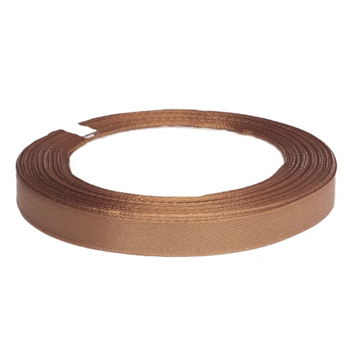 Ruban Satin 10 mm Caramel x 20 m