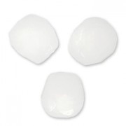 Facettes 2.5 mm Opaque White x50