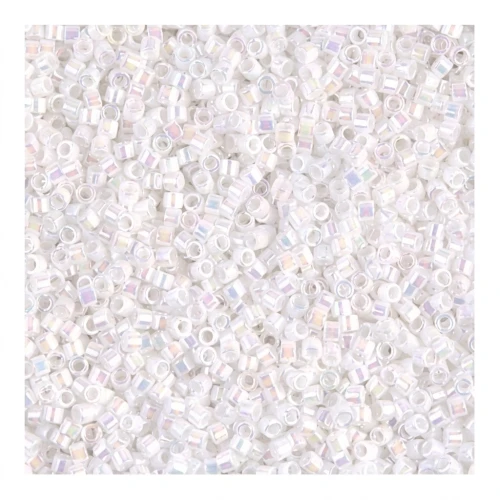 Miyuki Delica 15/0 DBS0202 - White Pearl AB x5g