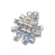 Miyuki Delica 15/0 DBS0107 - Tr Gray Rainbow Gold Luster x5g