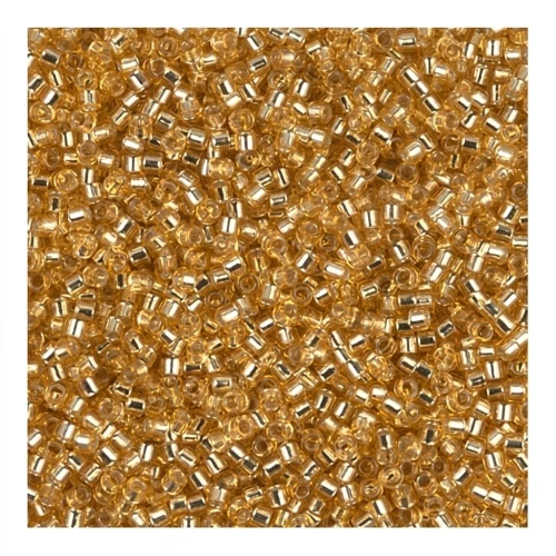 Miyuki Delica 15/0 DBS0042 - Gold Silver Lined x5g