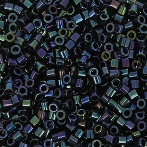 Miyuki Delica 15/0 DBS0002 - Dark Blue Iris Metallic x5g
