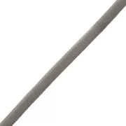 Cordon élastique uni 5 mm - Gris x 1 m