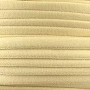 Cordon élastique uni 5 mm - Vanille x 1 m