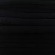 Cordon élastique uni 5 mm - Noir x 1 m