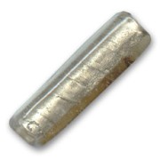 Perle rectangle feuille d'argent 30x11 mm Black Diamond x1|raw }}