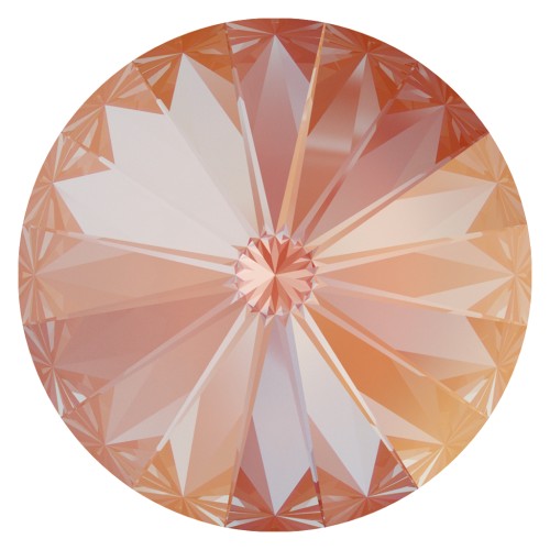 Cabochon PureCrystal 1122 Rivoli 14 mm Crystal Orange Glow DeLite x1