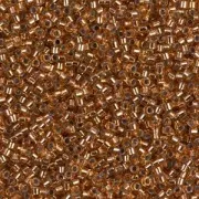 Miyuki Delica 15/0 DBS0181 - Light bronze Silver Lined x5g
