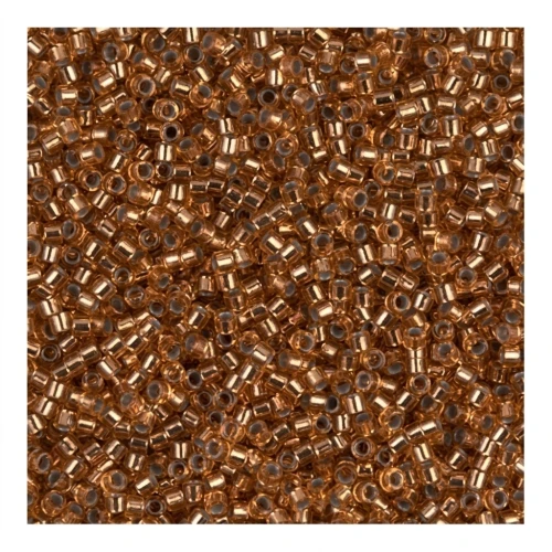 Miyuki Delica 15/0 DBS0181 - Light bronze Silver Lined x5g