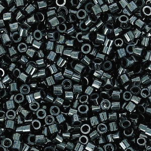 Miyuki Delica 15/0 DBS0001 - Gunmetal x5g